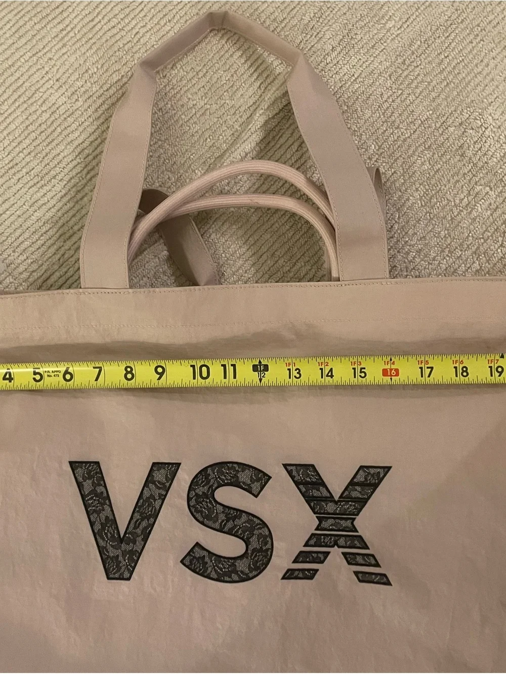 Victoria's Secret Pale Blush VSX Tote Bag